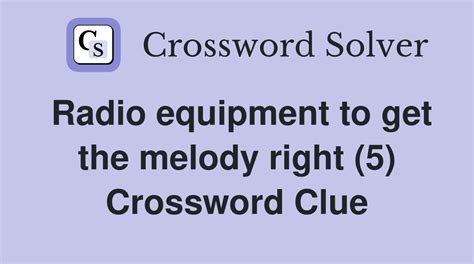 crossword melody|melody 3 10 letters.